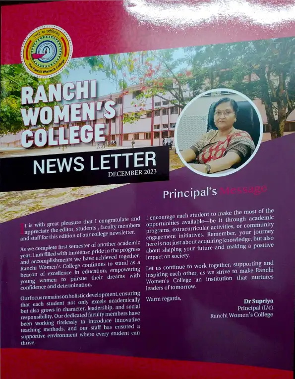 December 2023 newsletter cover